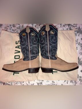 Tecovas The Marion Indigo/Driftwood Boot 9.5B